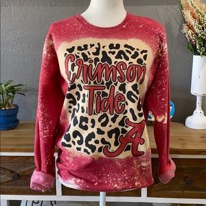 Alabama Crimson Tide Bleached Sweatshirt